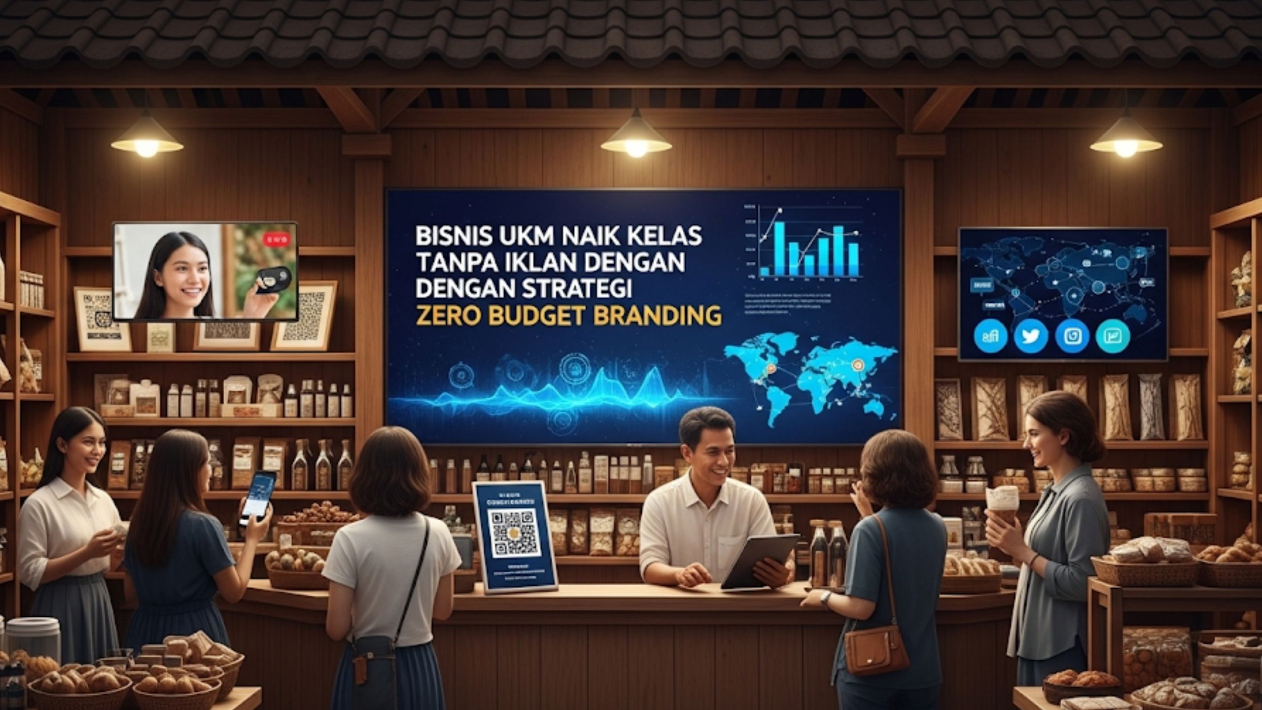 Bisnis ukm naik kelas tanpa iklan